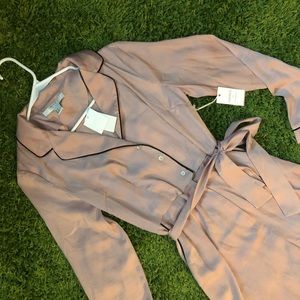 SOLD!! Beige jumpsuit NWT